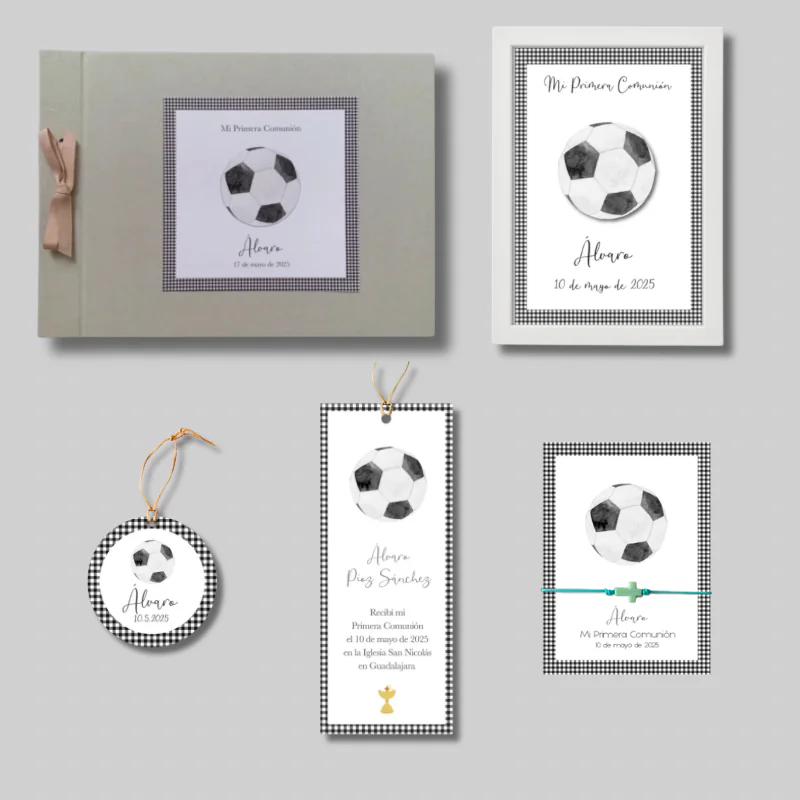 PACK COMUNIÓN ESENCIAL - BALÓN DE FÚTBOL